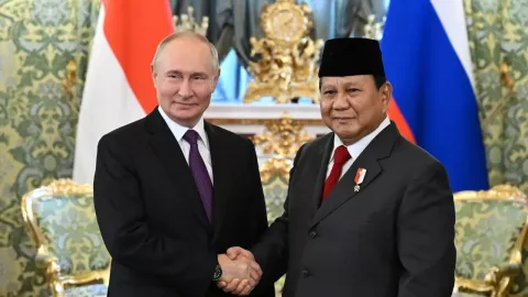 Путин обсудил с президентом Индонезии вопросы сотрудничества между двумя странами