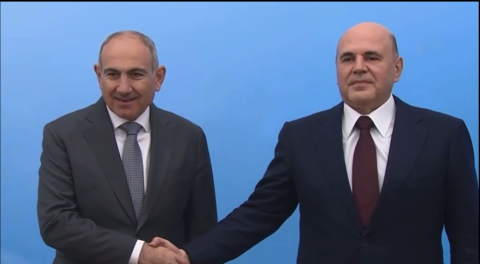 Премьер-министр Армении прибыл в Дом правительства РФ для участия в заседании Евразийского межправительственного совета