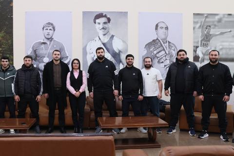 ԿԳՄՍ նախարարի տեղակալը հանդիպել է ծանրամարտի հավաքականի անդամներին