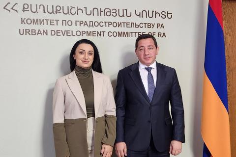 Քաղաքաշինության կոմիտեի նախագահն ընդունել է Աշխարհի և Եվրոպայի չեմպիոն Նազիկ Ավդալյանին