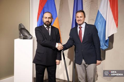 Հայաստանի և Լյուքսեմբուրգի ԱԳ նախարարները քննարկել են ՀՀ-ԵՄ գործընկերությանը վերաբերող հարցեր