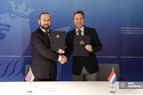 Լյուքսեմբուրգի ԱԳ նախարարը ռազմավարական գործընկերությունը ուժեղ ազդակ է համարում Հայաստան-Լյուքսեմբուրգ հարաբերությունների համար