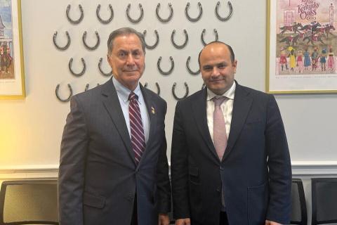 Посол Армении и конгрессмен США Гэри Палмер обсудили сотрудничество в энергетическом и горнодобывающем секторах