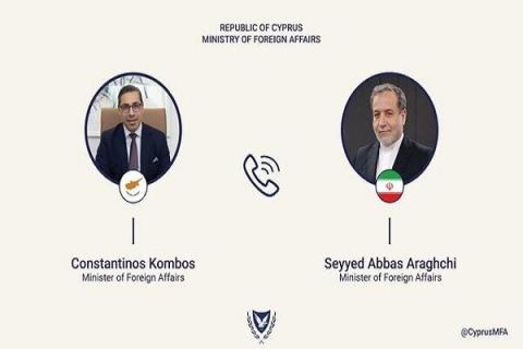Главы МИД Ирана и Кипра обсудили двусторонние и региональные вопросы