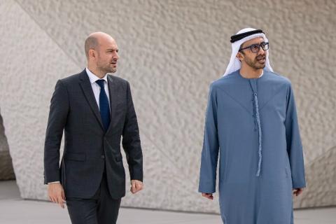 Ֆրանսիայի ԱԳ նախարարն ԱՄԷ գործընկերոջ հետ քննարկել է երկկողմ համագործակցության ամրապնդումը