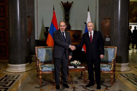 Мир откроет новые возможности для дальнейшего развития армяно-российских отношений: Пашинян на встрече с Путиным
