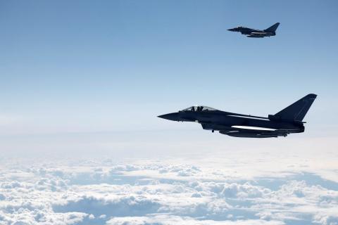 Во время ударов по Украине в Польше были подняты в воздух истребители НАТО