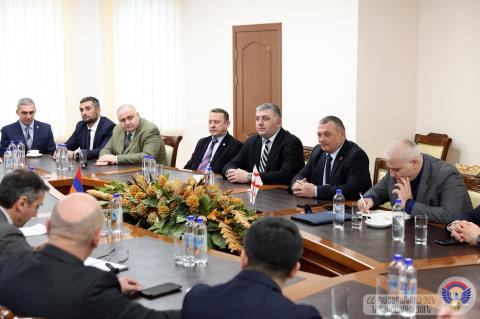Armenian, Georgian defense ministry representatives discuss cooperation
