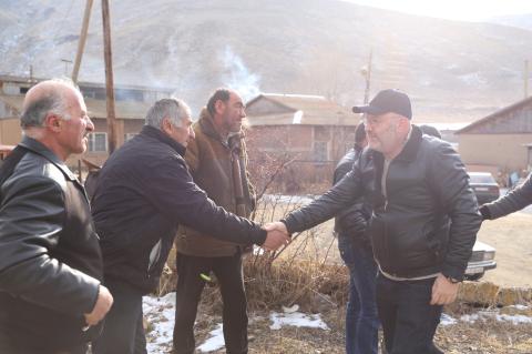 Շիրակի մարզպետը շարունակում է համայնքային այցելությունները