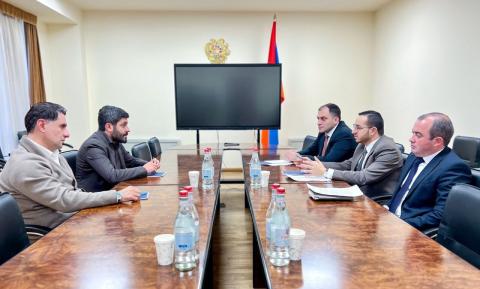 High-Tech Industry Minister, Eleveight AI executives discuss artificial intelligence projects