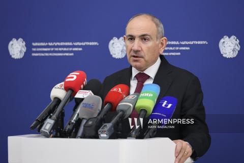 نشست مطبوعاتی نخست وزیر جمهوری ارمنستان
