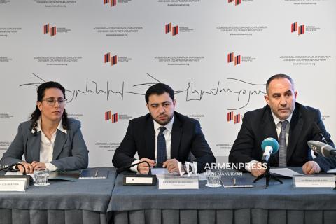 مؤتمر صحفي مخصص لتلخيص نتائج حملة جمع التبرعات "الوطن الأبدي" لمؤسسة "هاياستان" لعموم الأرمن-صور-