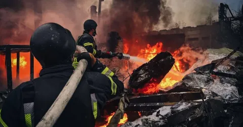 Россия нанесла массированные удары по Киеву и прилегающим регионам