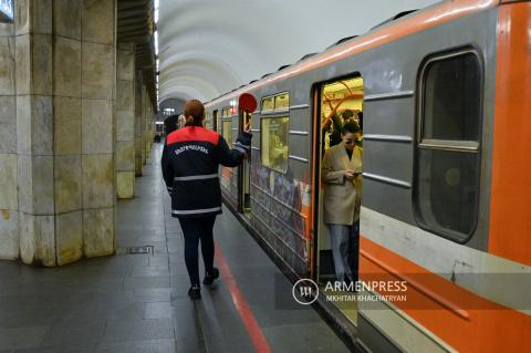 В предстоящие праздничные дни Ереванский метрополитен будет работать в особом режиме