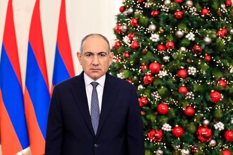 رسالة رئيس وزراء الجمهورية الأرمنية نيكول باشينيان بمناسبة حلول العام الجديد-فيديو-