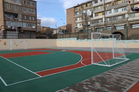 Գավառում մանկական խաղահրապարակ ու ֆուտբոլի դաշտ է կառուցվել