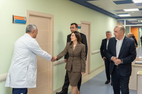 Անահիտ Ավանեսյանը «Էրեբունի» ԲԿ-ում հետևել է առողջության համընդհանուր ապահովագրության համակարգի գործարկման ընթացքին