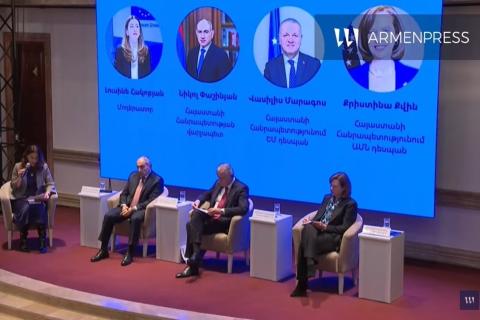 დისკუსია „სომხეთი და მშვიდობა რისკებისა და შესაძლებლობების გზაჯვარედინზე“