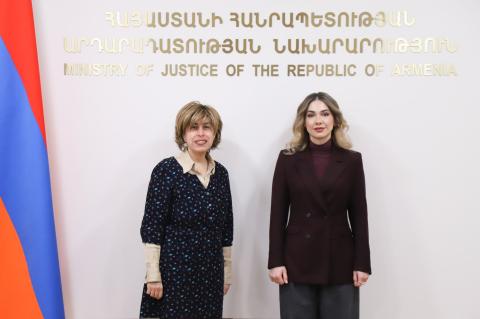 Արդարադատության նախարարն ու Եգիպտոսի դեսպանը քննարկել են իրավական փոխօգնության ոլորտին առնչվող հարցեր