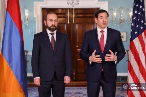米尔佐扬与鲁比奥讨论了在阿塞拜疆被扣押的亚美尼亚人问题