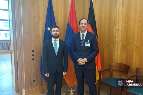 Consultas políticas entre Ministerios de Asuntos Exteriores de Armenia y Alemania