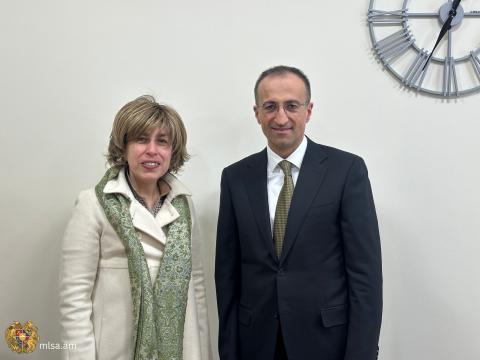 ՀՀ ԱՍՀ նախարարն ու Եգիպտոսի դեսպանը քննարկում են ունեցել