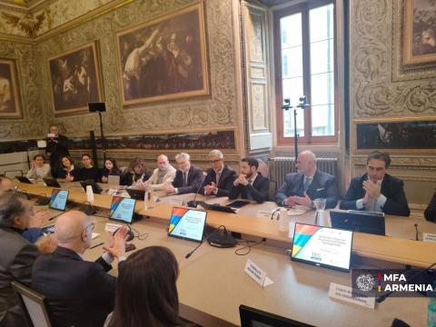 Замглавы МИД Армении принял в Риме участие в дискуссии на тему «Видение Армении в отношении региональных и глобальных развитий»