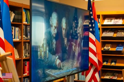 U.S. Embassy Yerevan Launches "Founders Museum" Exhibition  as Part of Freedom250 Celebration