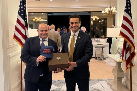 Դեսպան Նարեկ Մկրտչյանն Արիզոնայում մասնակցել է կոնգրեսական Աբրահամ Համադեի կազմակերպած ընդունելությանը