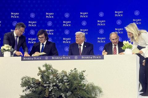 Armenian Prime Minister signs Board of Peace charter with Trump and other world leaders