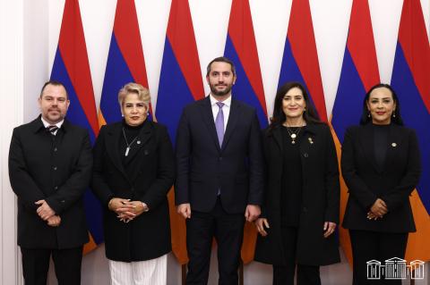 Вице-спикер Национального Собрания Армении встретился  с членами Палаты депутатов Мексики