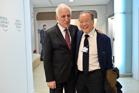 Президент пригласил известного виолончелиста Йо-Йо Ма в Армению