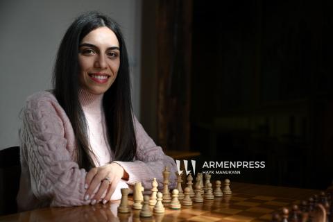 Ermenistan Kadınlar Satranç Milli Takımı üyesi Mariam Mkrtçyan