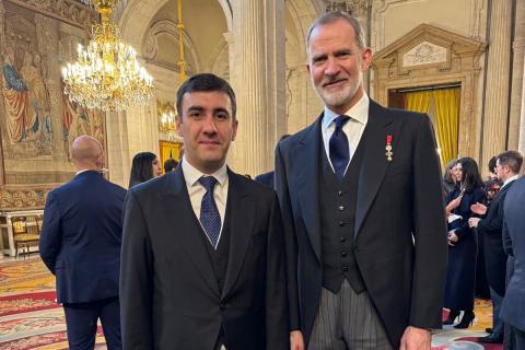 Armenian Ambassador to Spain attends reception hosted by King Felipe VI