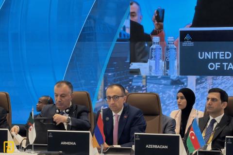 Ministro de Trabajo y Asuntos Sociales de Armenia participa en el Foro Mundial del Mercado Laboral en Riad
