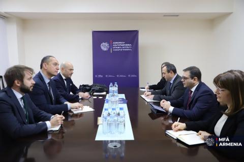 Замглавы МИД Армении принял делегацию Миссии ООН по оценке избирательных потребностей