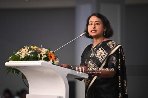 Les relations bilatérales entre l’Arménie et l’Inde ont poursuivi leur dynamique ascendante, se sont renforcées et diversifiées, déclare Nilakshi Saha Sinha