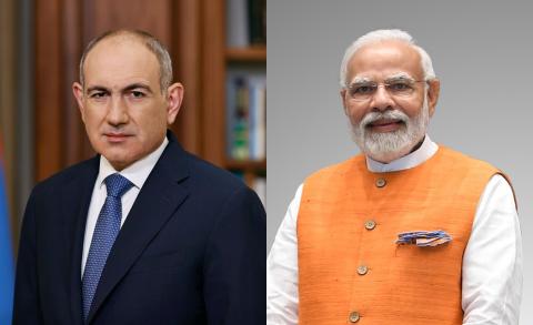 ნიკოლ ფაშინიანმა ინდოეთის პრემიერ-მინისტრს მისალოცი გზავნილი გაუგზავნა