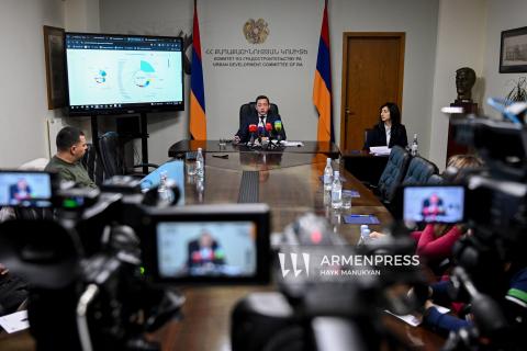 ՀՀ քաղաքաշինության կոմիտեի նախագահ Եղիազար Վարդանյանի մամուլի ասուլիսը