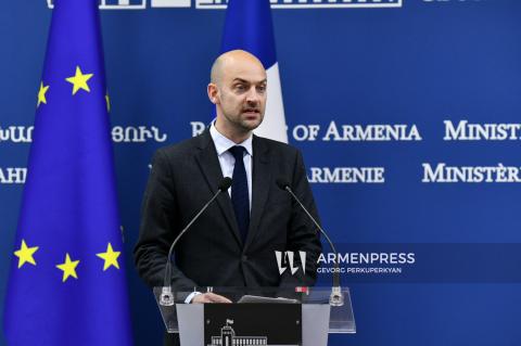 Jean-Noël Barrot: la France soutient la normalisation des relations arméno-turques et arméno-azéries