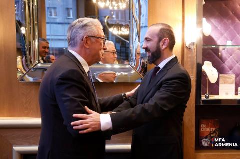 Ermenistan Dışişleri Bakanı, Avrupa Konseyi Parlamenterler Meclisi’nin önceki başkanıyla görüştü