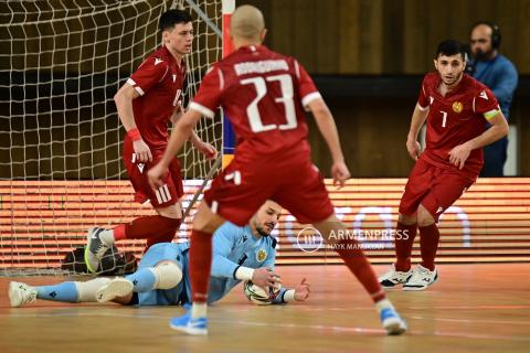 Selección de fútbol sala de Armenia enfrentará a Croacia en los cuartos de final de la Eurocopa