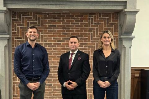 L’ambassadeur d’Arménie en Belgique s’est familiarisé à Liège avec les préparatifs d’ouverture du centre TUMO