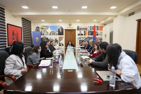 جلسة اللجنة المشتركة بين الوزارات المُشكّلة لضمان مشاركة أرمينيا في معرض إكسبو 2027 العالمي