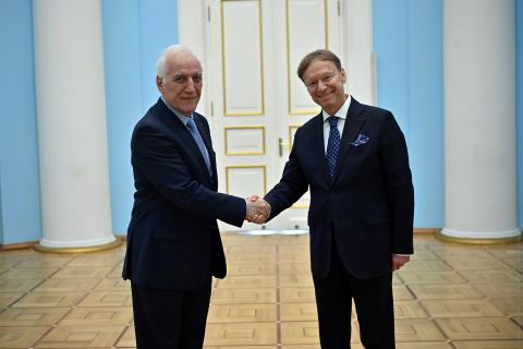 Ermenistan Cumhurbaşkanı ile Bosna-Hersek Büyükelçisi, vize rejiminin kolaylaştırılmasını görüştü