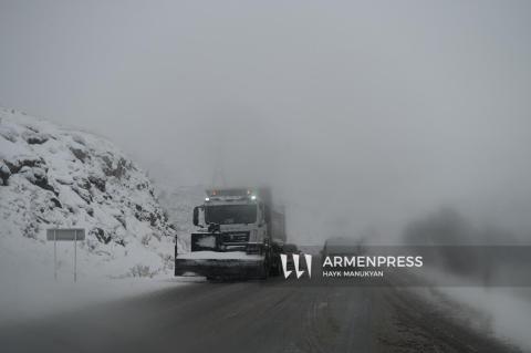 Автомагистрали в Армении в основном проходимы