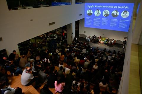 أكاديمية "إعادة أرمينيا" التي تم تأسيسها حديثاً تبدأ بتصدير تعليم وتقنيات الذكاء الاصطناعي-فيديو-