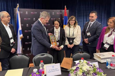 Министр образования, науки, культуры и спорта Армении и министр образования Израиля обсудили вопросы сотрудничества