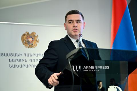 Ոստիկանի լիազորությունները կասեցվել են, նշանակվել է ծառայողական քննություն․ ՆԳՆ խոսնակը՝ տարածված տեսանյութի մասին