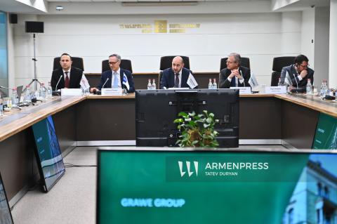 Пресс-конференция, посвященная приобретению компаниями GRAWE и C-Quadrat 100% акций страховой компании «LIGA INSURANCE»